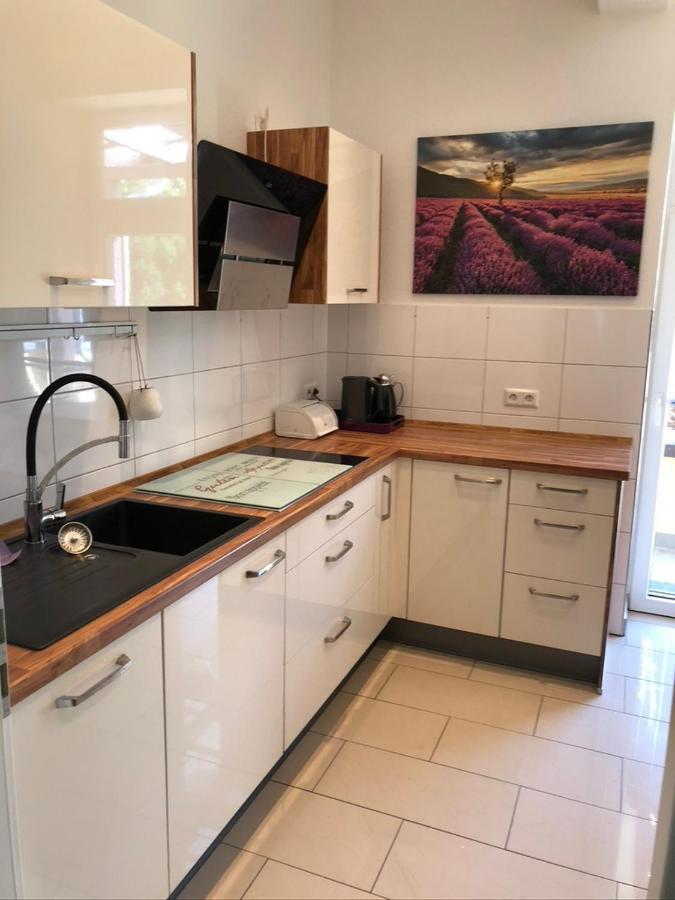 Ferienwohnung An Der Gruenen Clara Erfurt Bagian luar foto