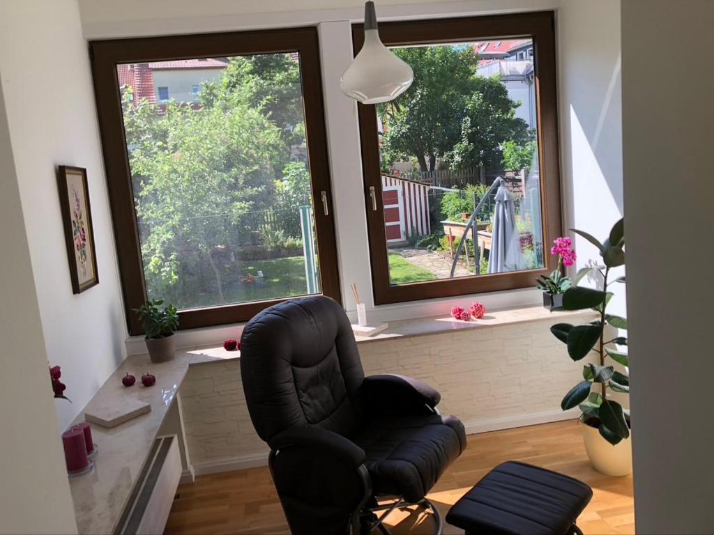 Ferienwohnung An Der Gruenen Clara Erfurt Bagian luar foto